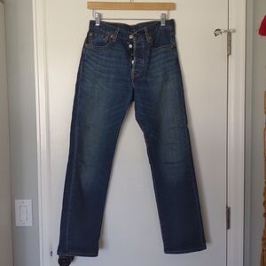 Levi's Classic Indigo Straight Leg Jeans